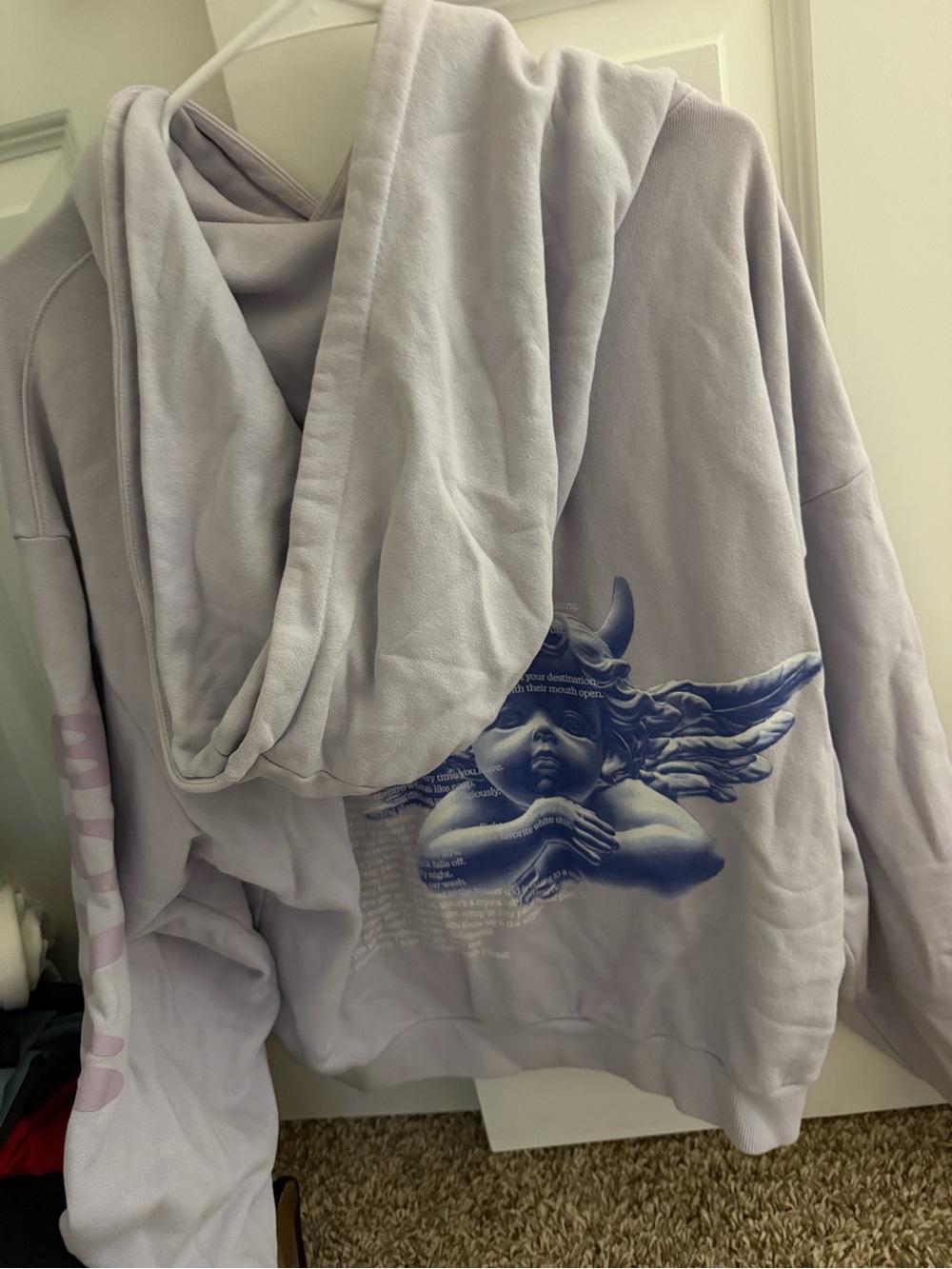 Boys Lie Lavender Pullover Hoodie - Picture 3 of 3